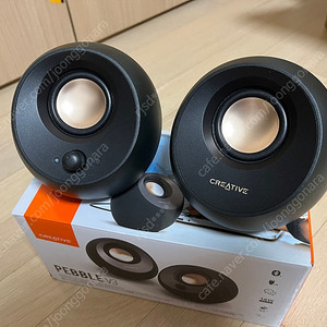 크리에이티브 PEBBLE V3 PC용 스피커 (거의 새것)