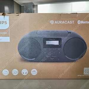 신제품 필립스 TAZ5000 올인원 블루투스 CD 라디오 플레이어