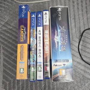 PS4, PS5 미개봉 타이틀 팝니다.