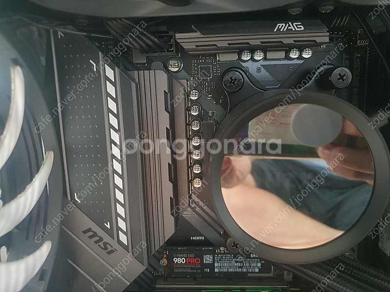 라이젠 5800x cpu msi b550m mortar...--0