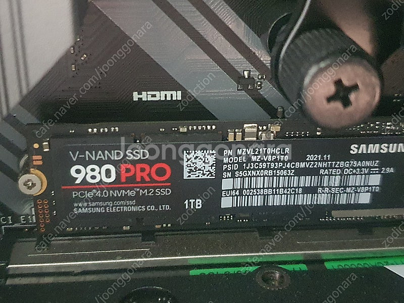 라이젠 5800x cpu msi b550m mortar...--3