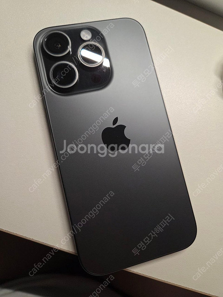 아이폰 15pro 256GB 스페이스 블랙 + 애플케어...--3
