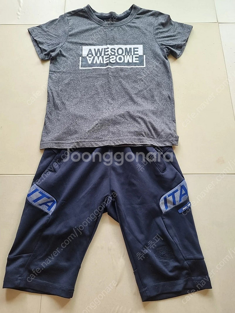 남아130사이즈 여름옷일괄 (아디다스 푸마 헴멜. 빈폴등 30여벌)--7