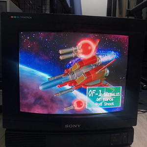 소니 / 브라운관 티비 tv / 방모 crt