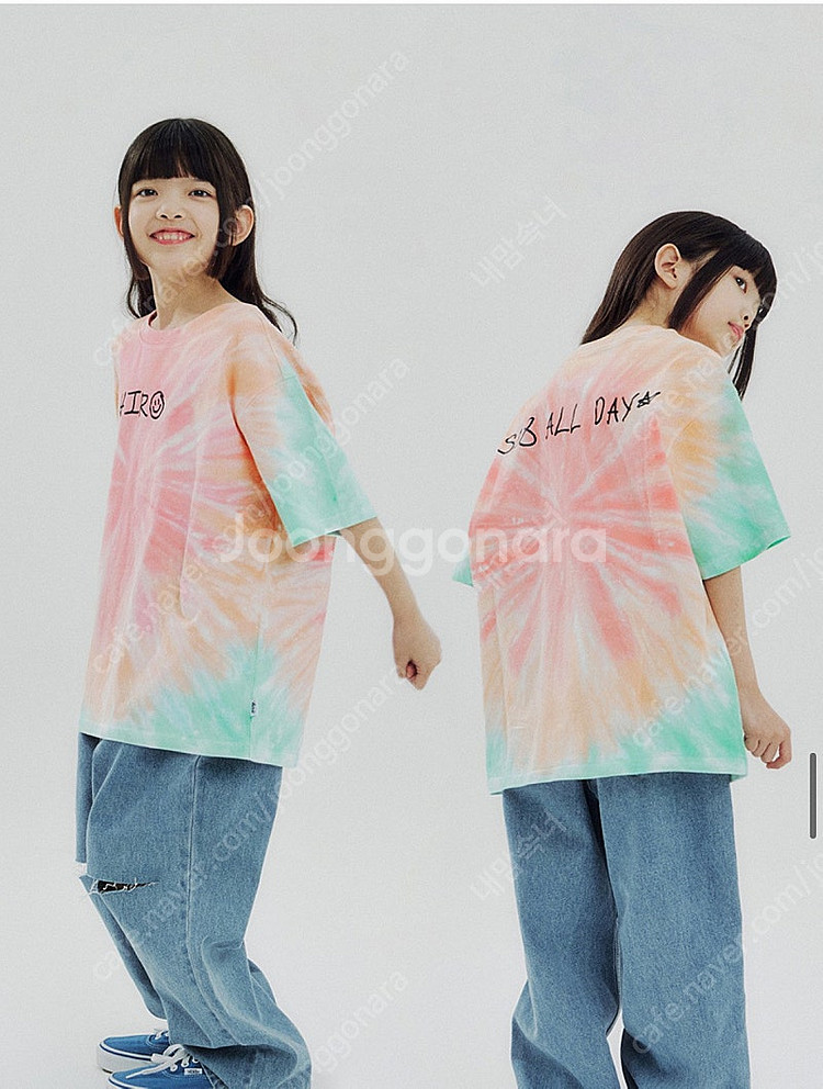 히로올데이타이다잉 티셔츠 150 민트/ 히로 올데이 다...--3