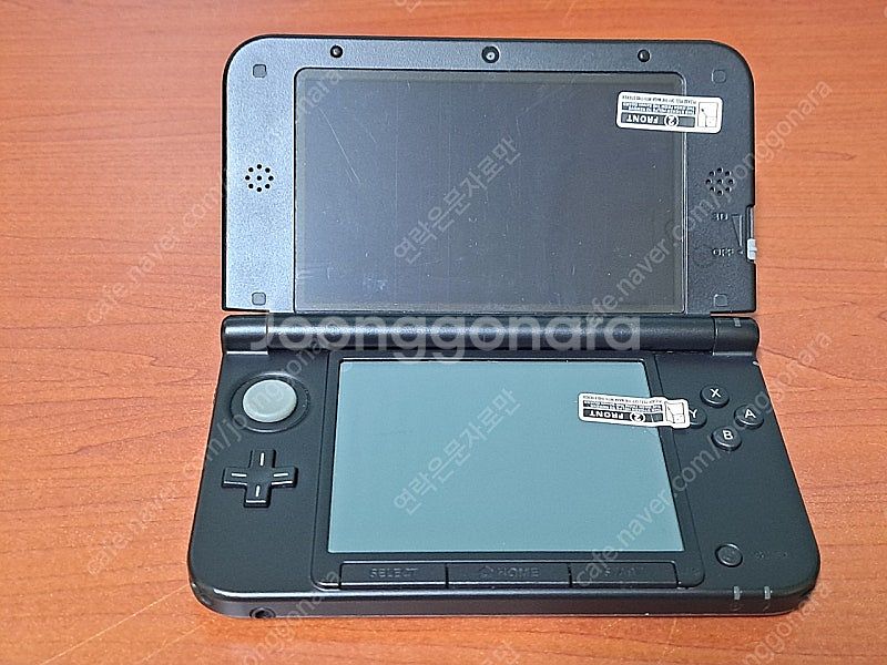 닌텐도 3DS XL 레드X블랙 박스--3