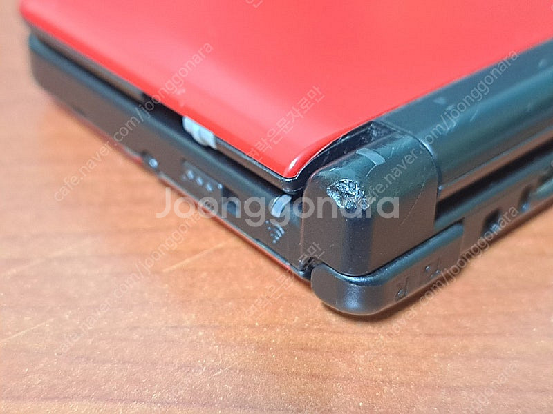 닌텐도 3DS XL 레드X블랙 박스--7