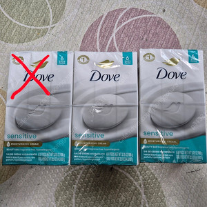 미국 도브(Dove) 센서티브 뷰티바 106g 1개 2000원