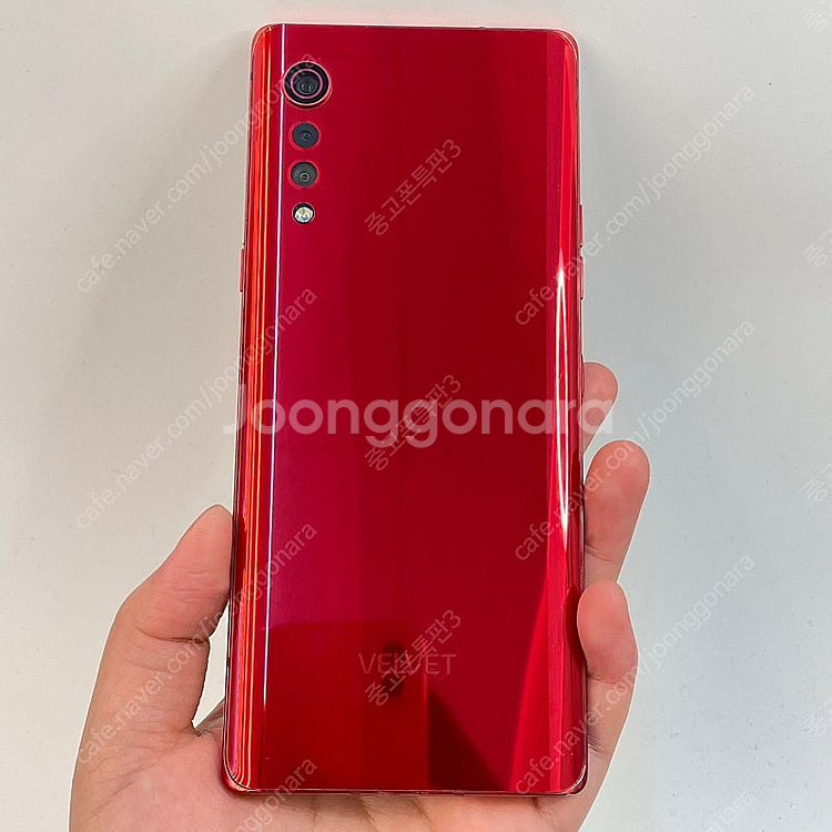 93308(울산중고폰) LG 벨벳 레드 128GB 판매...--0