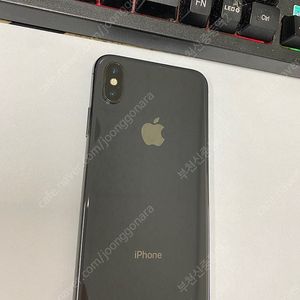198704 아이폰X 스그 A급 64GB 무잔상 배터리성능95% 자녀폰 추천 21만 부천