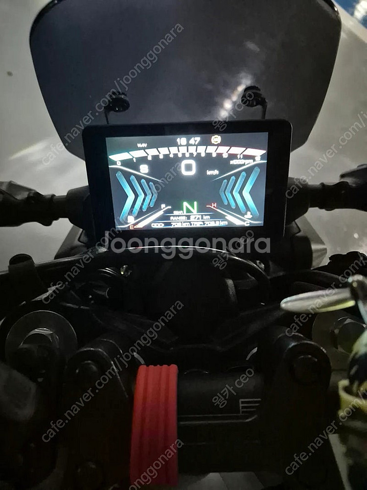 24년식 존테스 350gk 스크램블러 오토바이 바이크--7