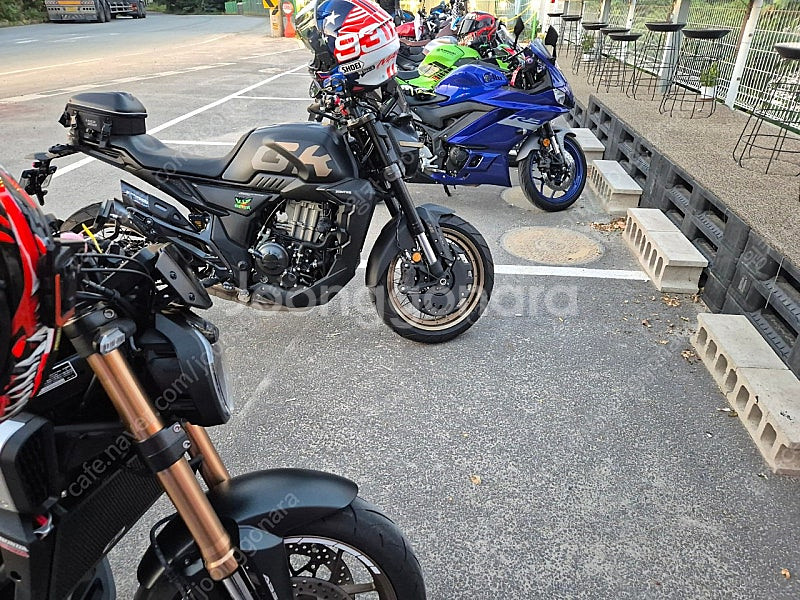 24년식 존테스 350gk 스크램블러 오토바이 바이크--9