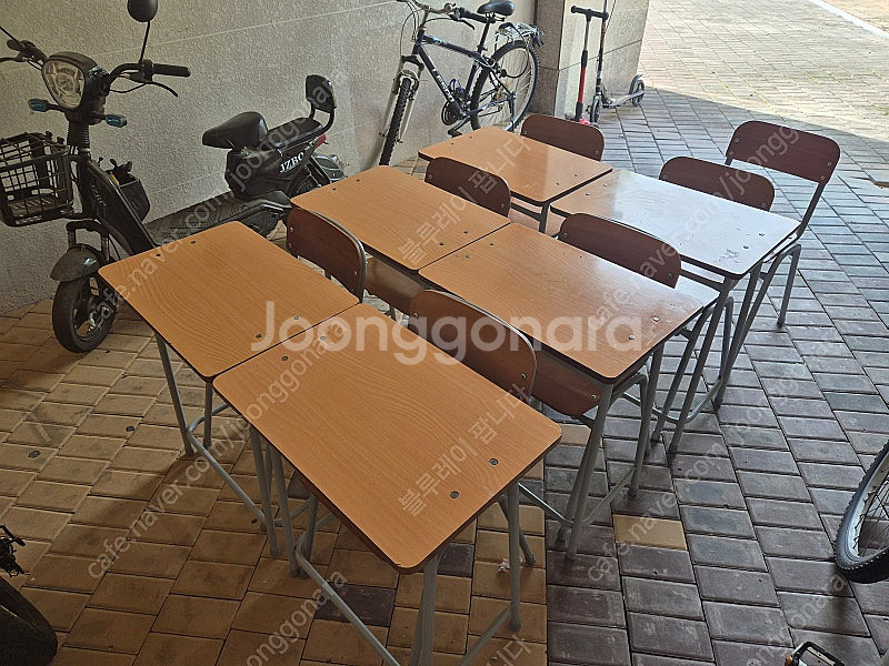 학교 책상/의자 판매합니다.--4
