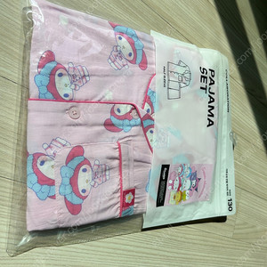 스파오키즈 반팔 파자마 130 마이멜로디 잠옷