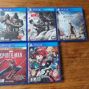 ps4 타이틀(세키로 등)