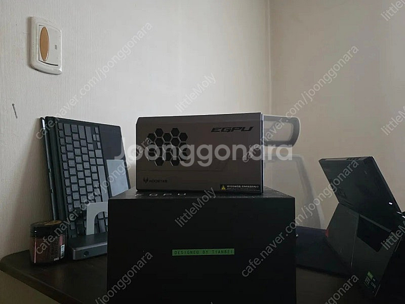 AOOSTAR XG76 외장 그래픽 카드 eGPU RX...--4