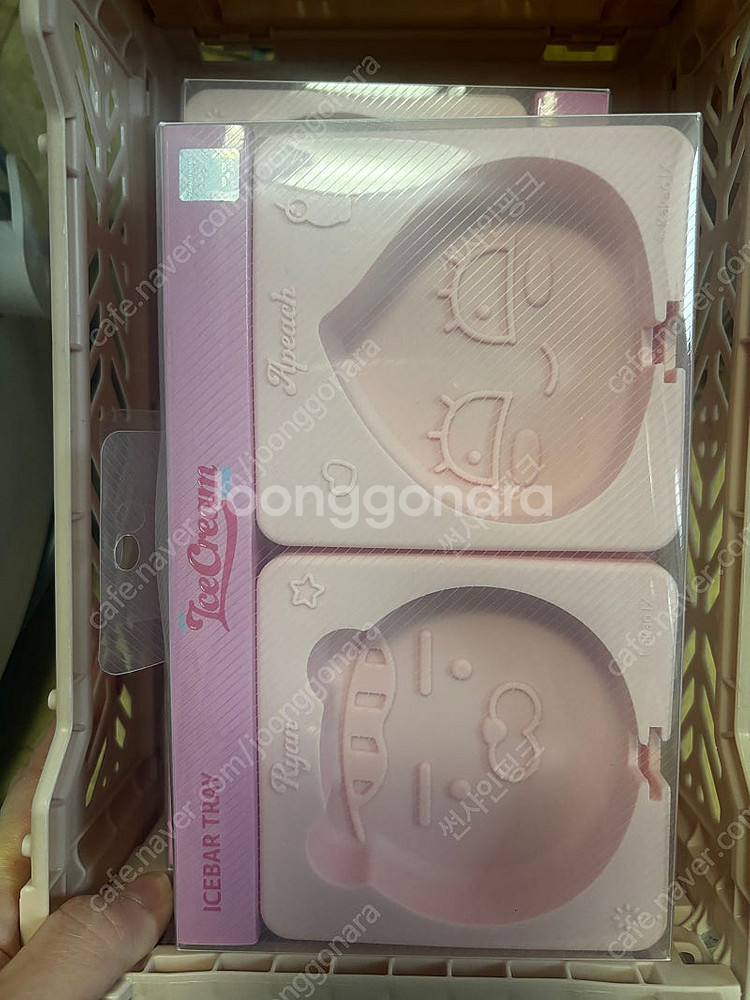 카카오프렌즈 라이언 어피치 아이스크림 트레이 메이커--0