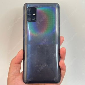 92059(울산중고폰) 갤럭시A51 블랙 128GB 판매합니다 11만원 텔레그램OK