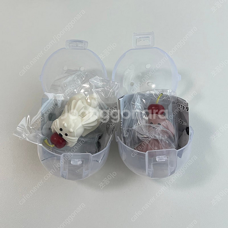 2개일괄)강아지 휘핑크림 가챠--1