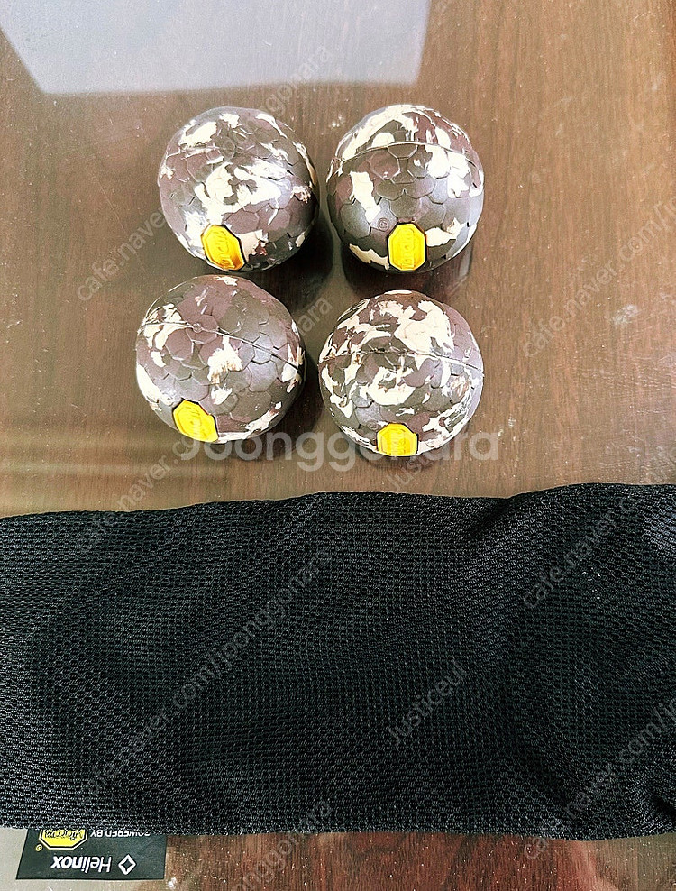 헬리녹스 비브람 볼핏 브라운카모 45mm 미사용--0