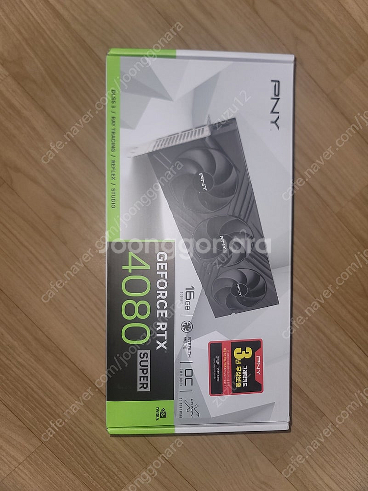 PNY 4080 super VERTO OC 리퍼 미사용--0