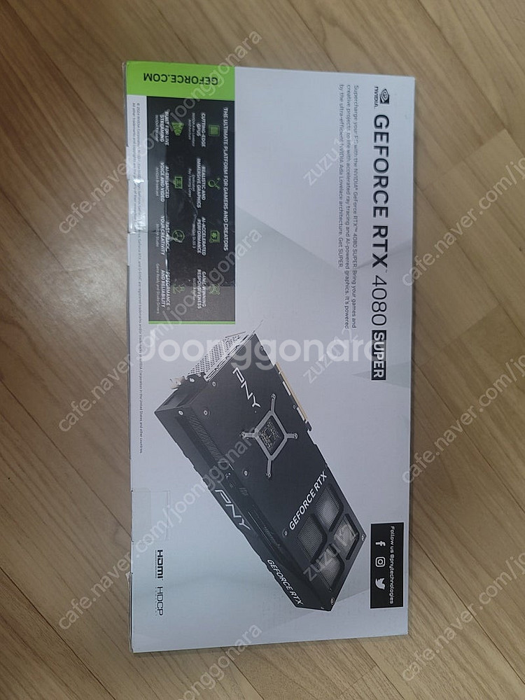 PNY 4080 super VERTO OC 리퍼 미사용--1