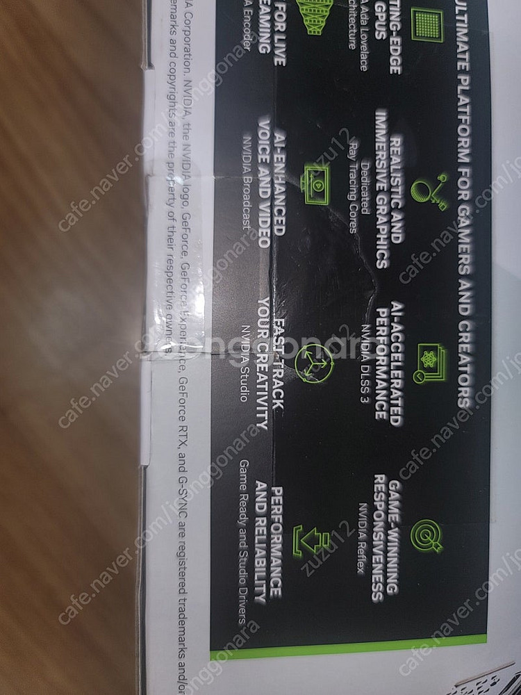 PNY 4080 super VERTO OC 리퍼 미사용--2