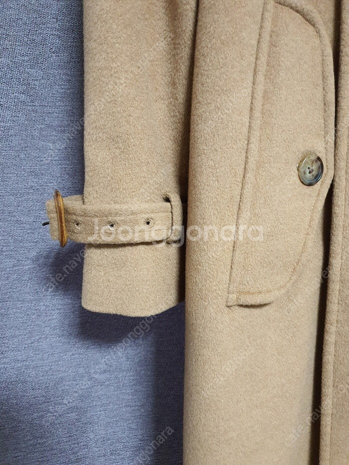 랄프로렌 트렌치 디자인 카멜헤어 코트 4 사이즈 폴로 정품--7