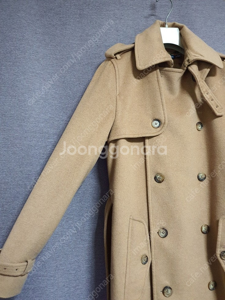 랄프로렌 트렌치 디자인 카멜헤어 코트 4 사이즈 폴로 정품--8
