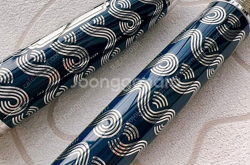 몽블랑 80일간의 세계일주 솔리테어 르그랑 F 만년필 ...--8