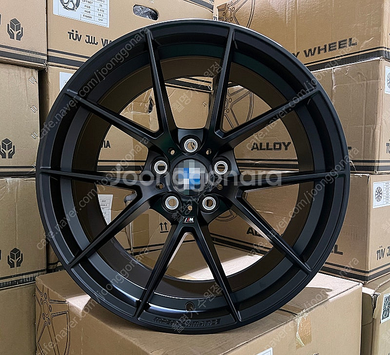 BMW M4 CS 763M 스타일 사틴블랙 19인치 신...--2