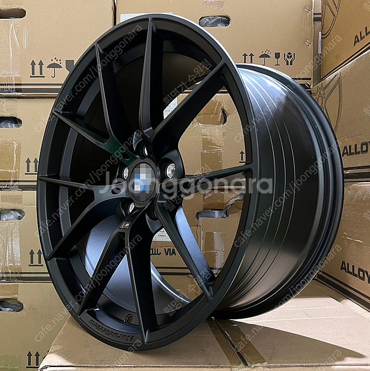 BMW M4 CS 763M 스타일 사틴블랙 19인치 신...--3