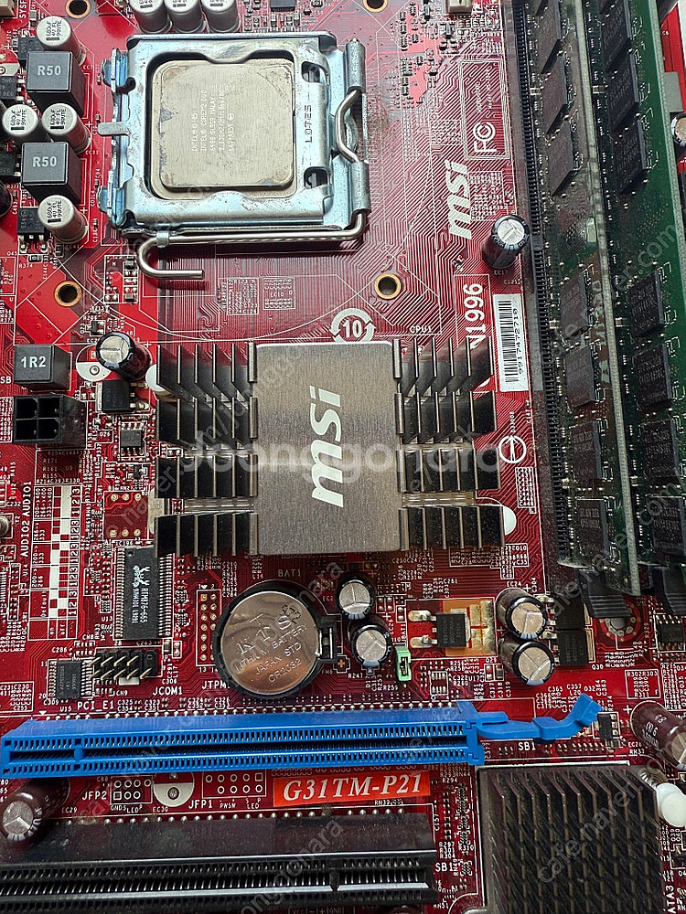 Intel Core2 Duo 6400+G31보드+메모리...--1