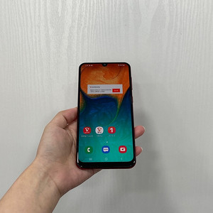 24548 갤럭시A30 레드 32GB 부산 중고폰 팝니다 7만원