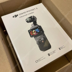 미개봉 / DJI 오즈모 포켓3 크리에이터 콤보 판매 새제품