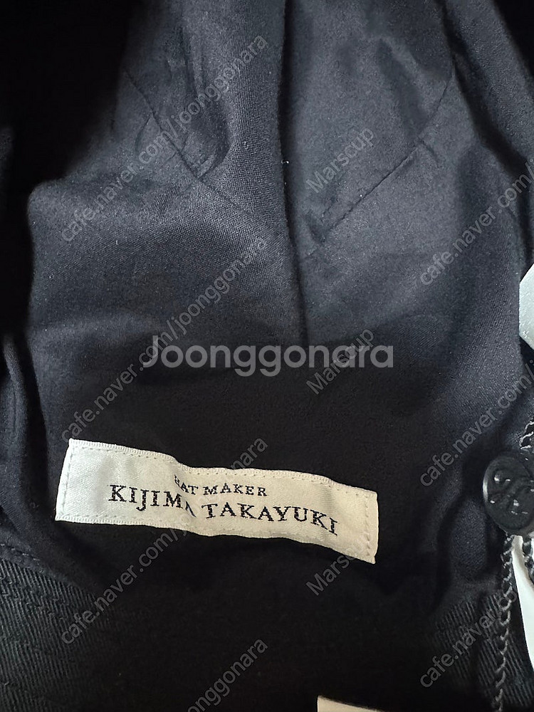 키지마 타카유키 블랙 버킷햇 새제품 미친가격에 판매합니...--3
