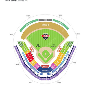 7월20일(일) 광주 기아 vs NC 3루 K5 127구역 2연석