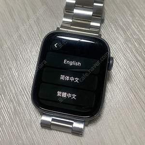 애플워치5 나이키 44mm 스페이스그레이 GPS