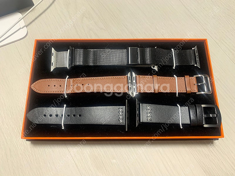 애플워치5 나이키 44mm 스페이스그레이 GPS--5