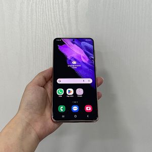86487 갤럭시S21 핑크 256GB 부산 중고폰 팝니다 15만원