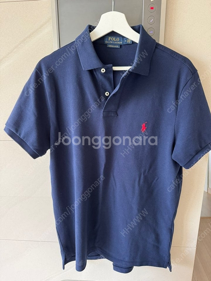 폴로 카라티 네이비 (커스텀 슬림핏 M사이즈)--0