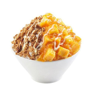이디야커피 망고그래놀라 눈꽃빙수(팥인절미 등 교환가능)