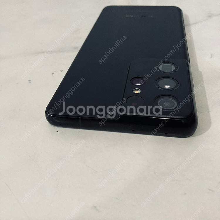 갤럭시 S21울트라 블랙 256기가 매우깨끗한기기 19만원 판매합니다!--3