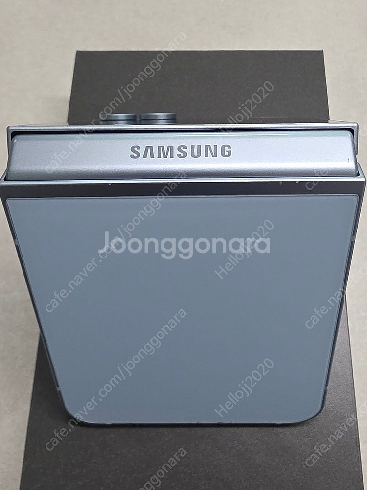 갤럭시Z 플립6 라이트블루 256g 정상해지 공기계--2