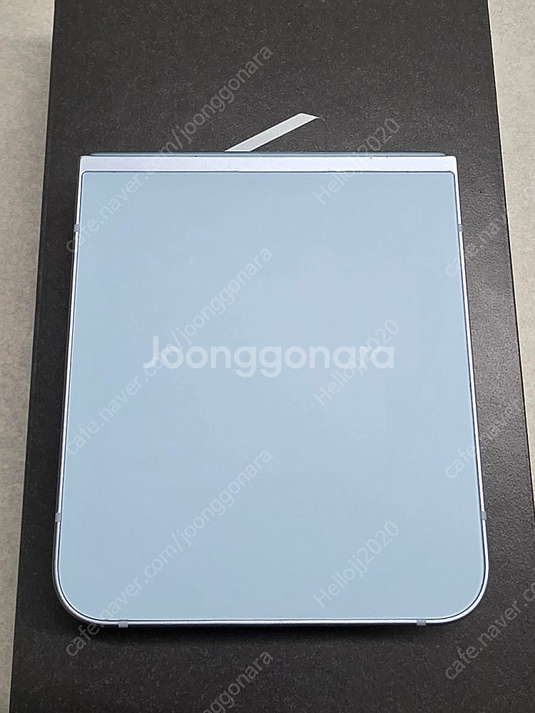 갤럭시Z 플립6 라이트블루 256g 정상해지 공기계--3
