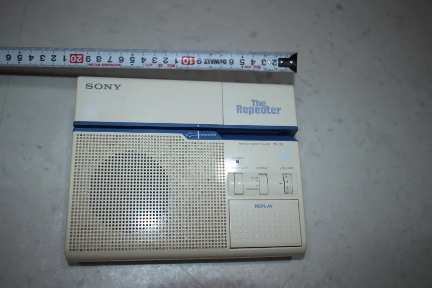 Sony 리피터 repeater 오래된 근대사 가전 제품 엔틱 소품 골동품 소장용 인테리어 카페 전원주택 박물관 이미지