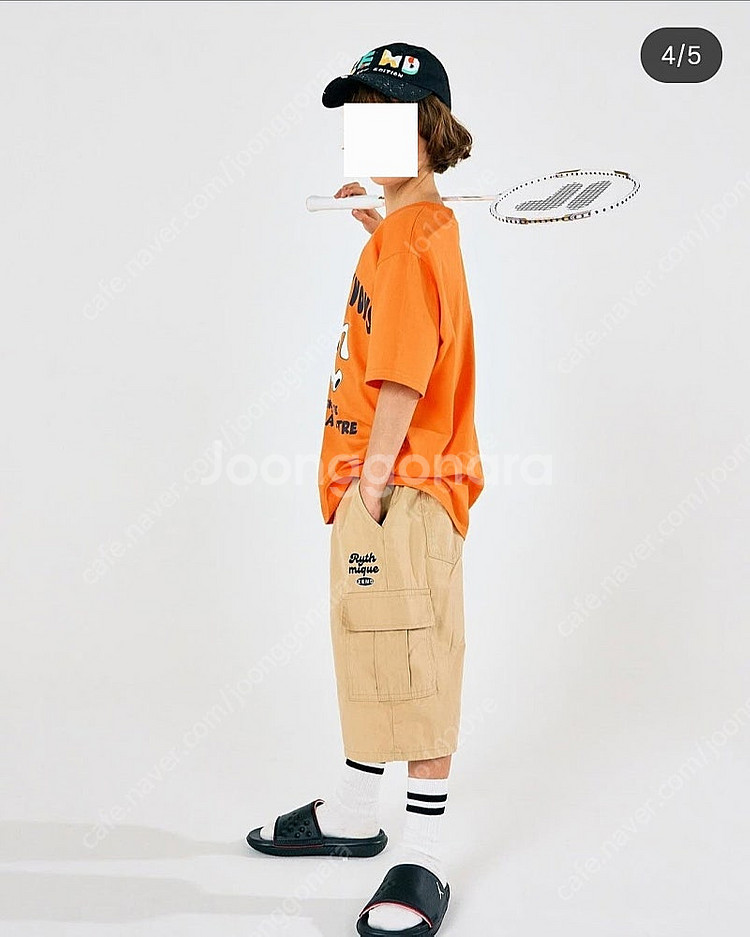 조이멜로디 래빗 오렌지 티셔츠 Rabbit orange...--3