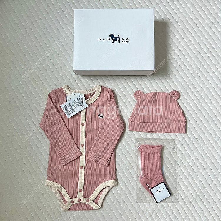 새상품 블루독 상자있음 6m 바디슈트 바디수트 출산선물...--1