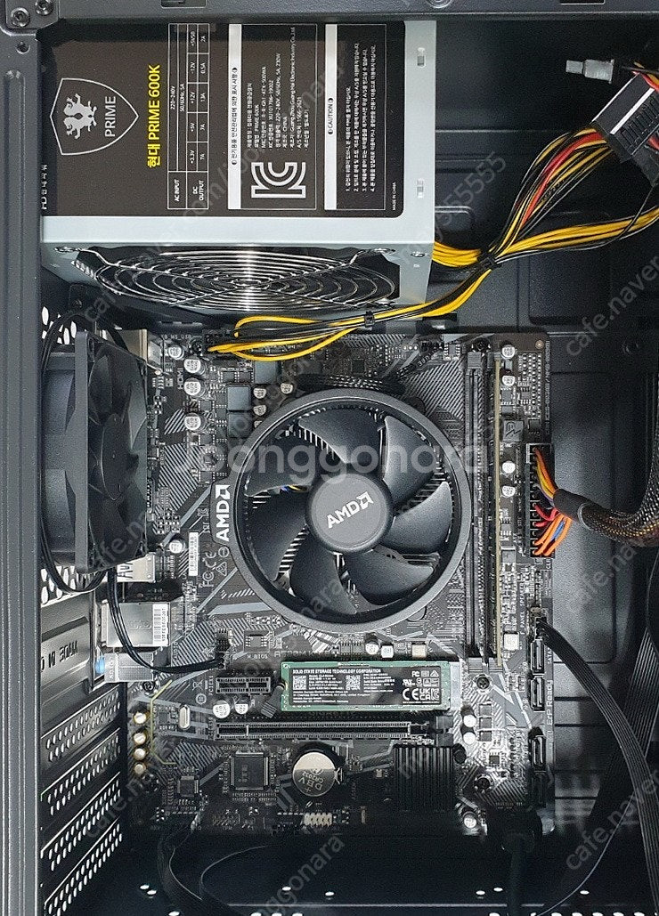 업무용 새 컴퓨터 3200G(쿼드코어) 간단게임PC 램...--2