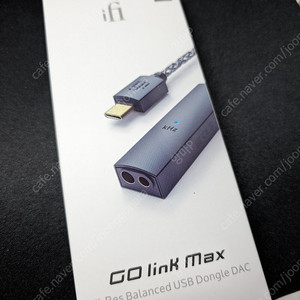 ifi go link max 고링크맥스 꼬다리 DAC 판매합니다